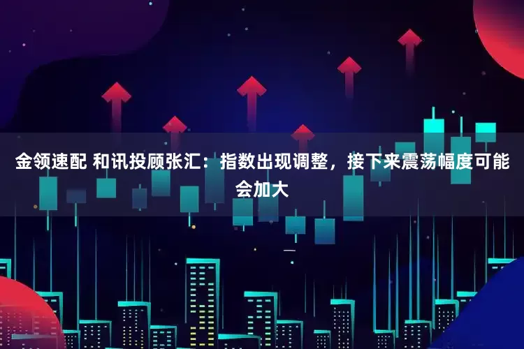 金领速配 和讯投顾张汇：指数出现调整，接下来震荡幅度可能会加大